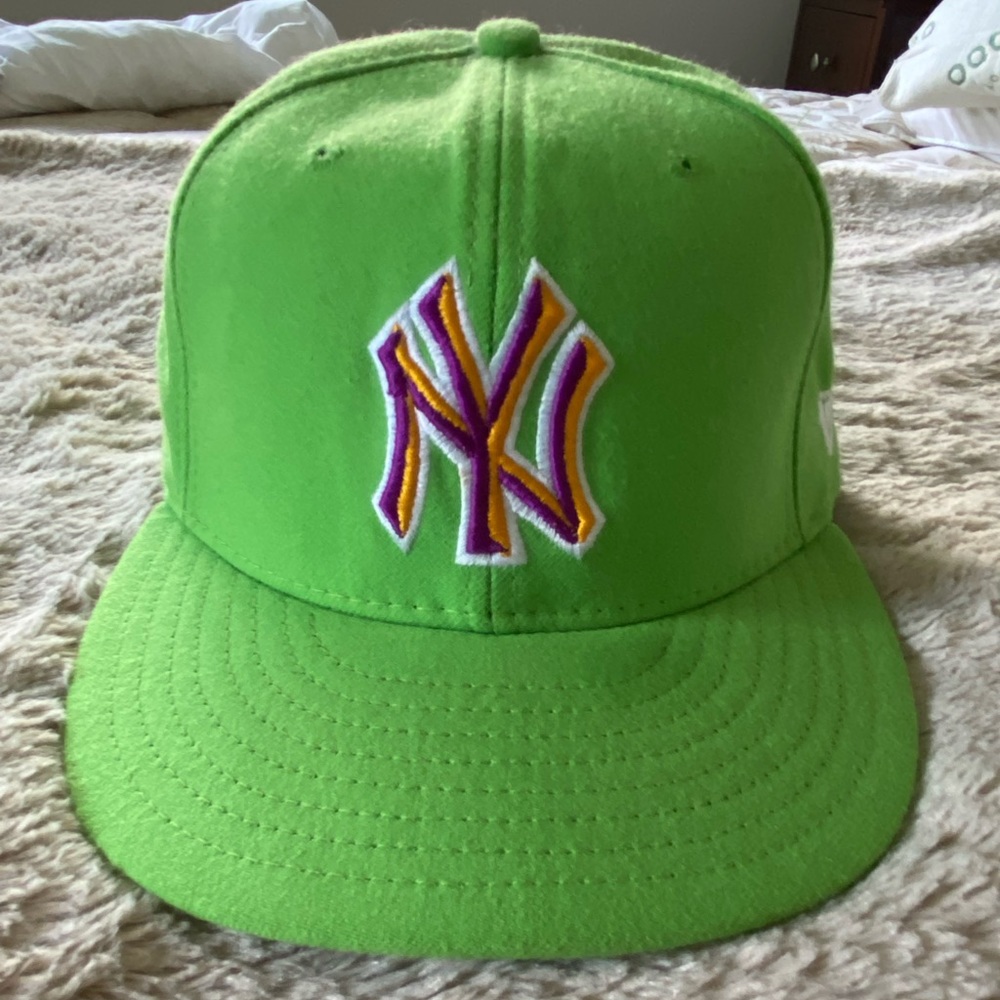 Nee Era New York Yankees flat brim fitted hat